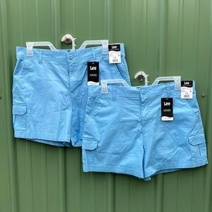 Lee Women's Mid Rise Utility Cargo Short 2-Pack Size 16 M